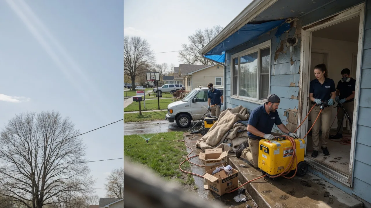Basement Flood Cleanup in Prairie Lea, TX near me